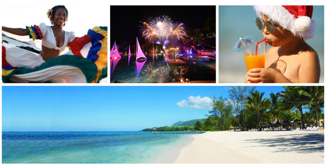 Idyllic beach setting, Sega dancing, kids activities, fireworks and delicious dining this festive season at the Outrigger Mauritius Beach Resort