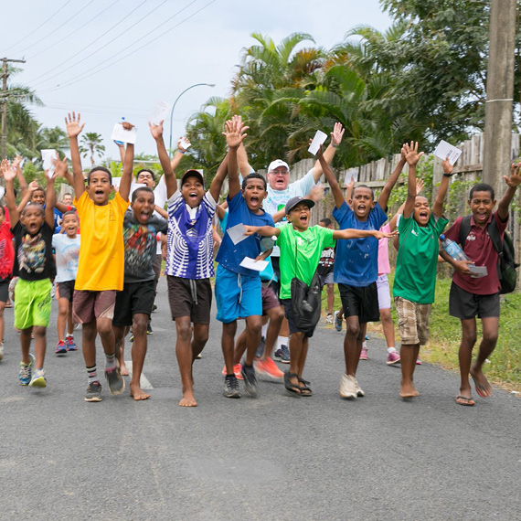 Outrigger Fiji Walkathon supports kids education