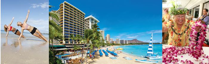 Four nights, airfares and brekky at Duke’s with Outrigger Waikiki Beach Resort