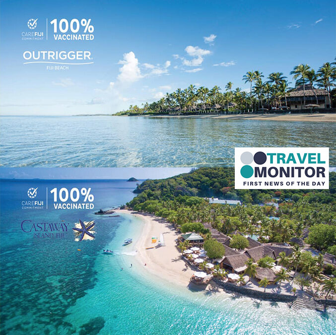 Outrigger’s Fiji Resorts Obtain ‘Care Fiji Commitment/100% Vaccinated’ Status