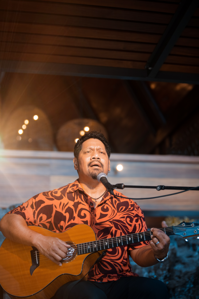 20240716 Live Music Nathan Outrigger Reef Waikiki Beach Resort Kani Ka Pila Grille Nathan Aweau1