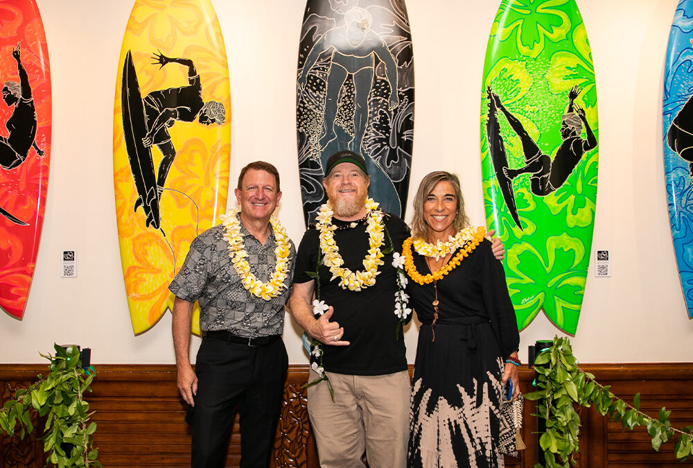 Hawaii Artist to Memorialize Surfing’s Olympic Debut with Art Exhibition