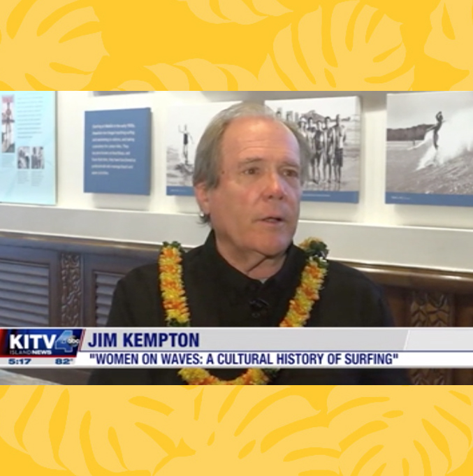 VIDEO: Women on Waves Author Jim Kempton at Outrigger Waikiki Beach Resort