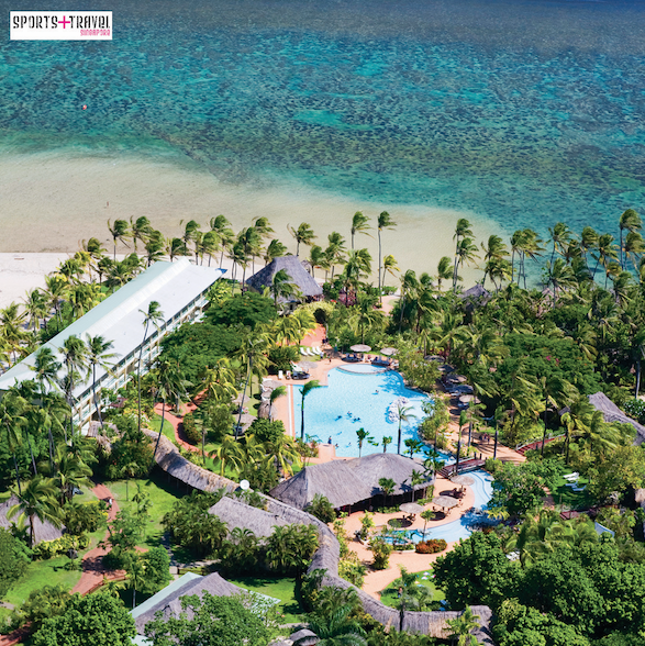 Paradise in the South Pacific Ocean