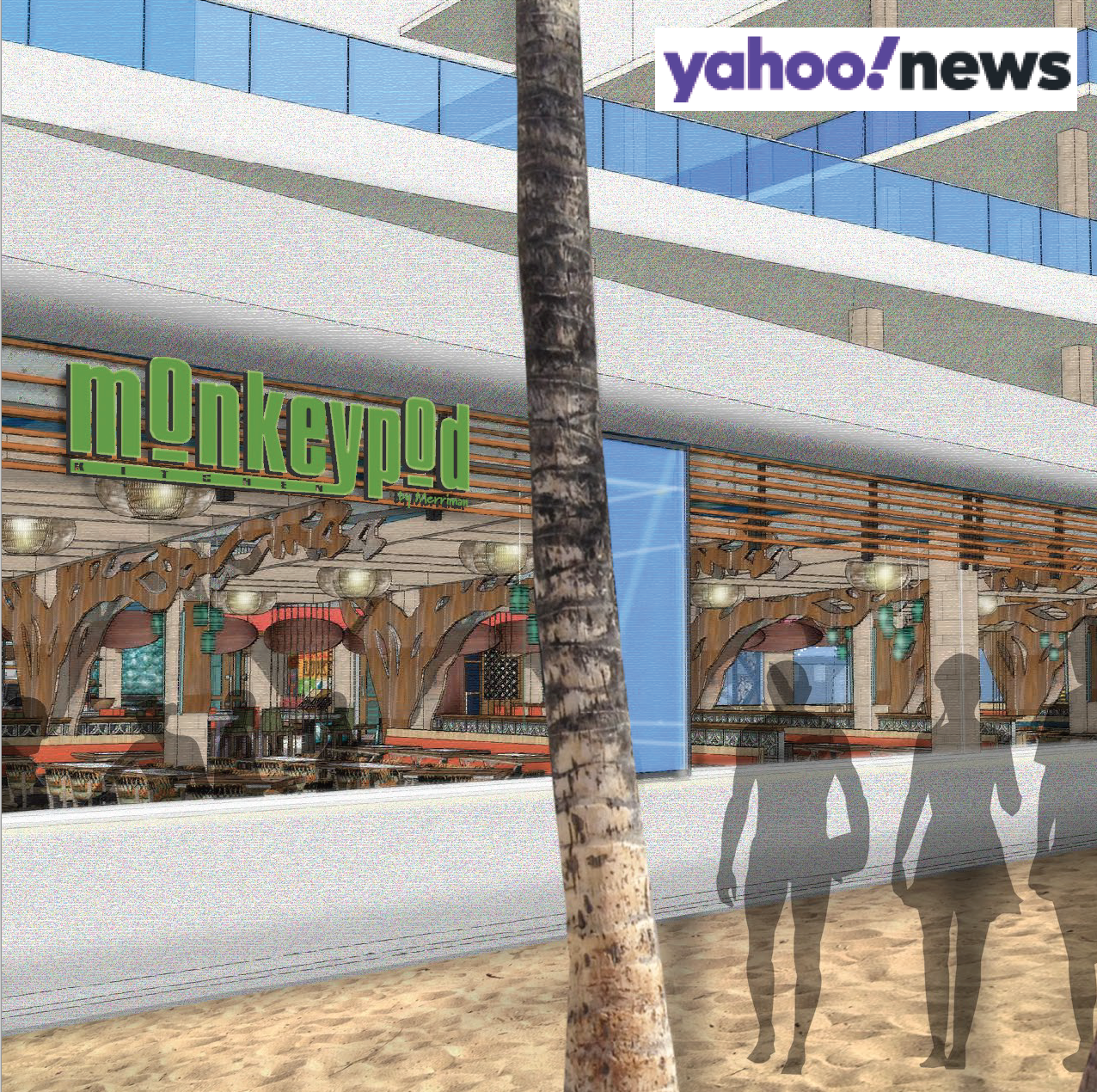 Yahoo! News: Monkeypod Restaurant to Anchor Outrigger Reef