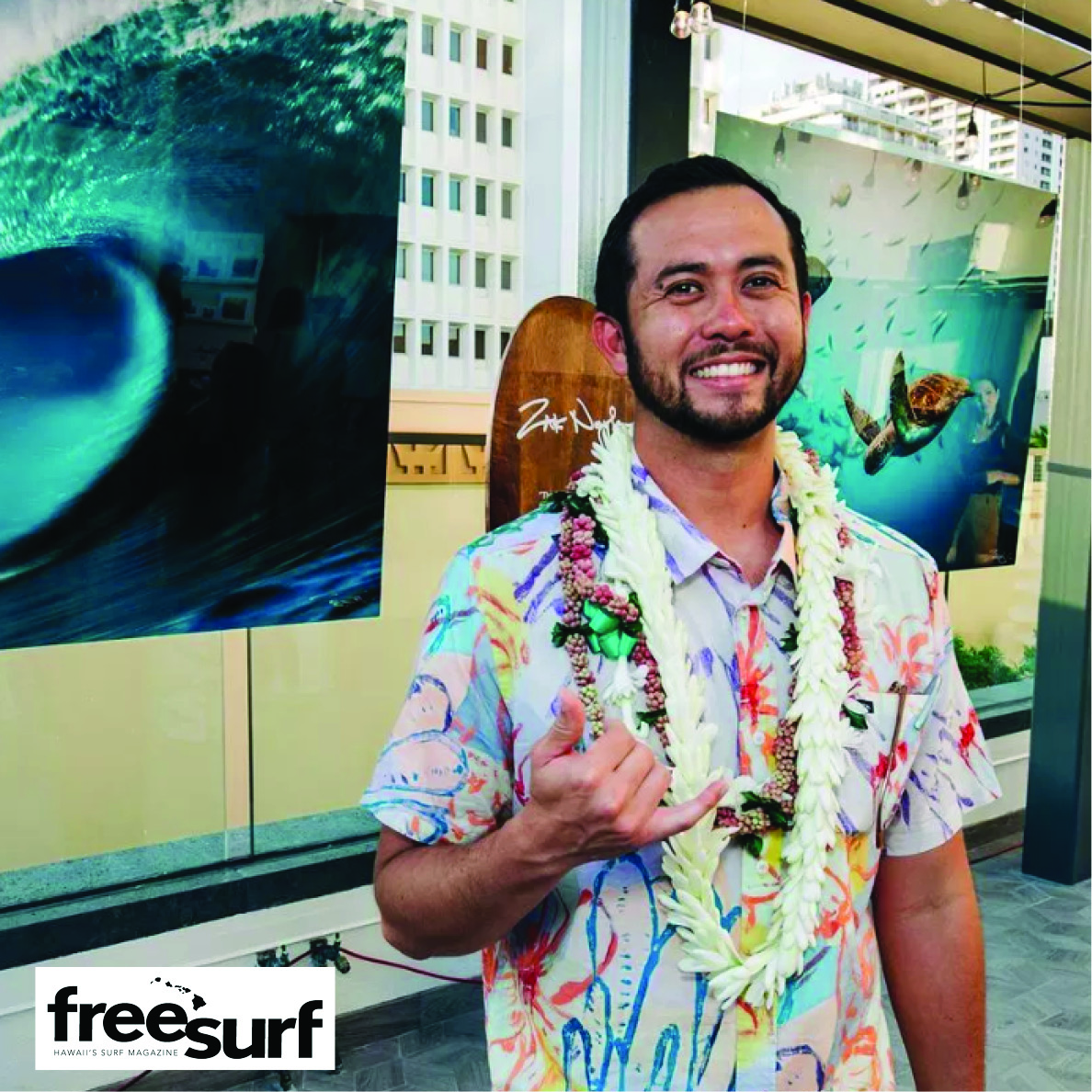 Zak Noyle’s Terrace of Modern Art Show at Beachcomber Waikiki