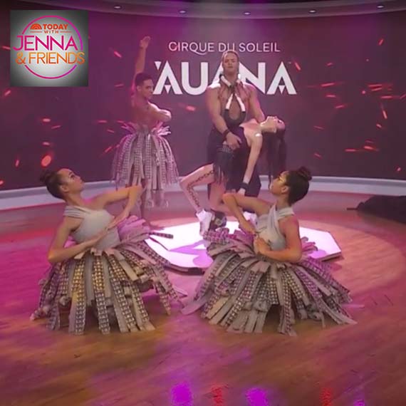Cirque du Soleil Artists Perform High-Flying Number from 'Auana on TODAY Show