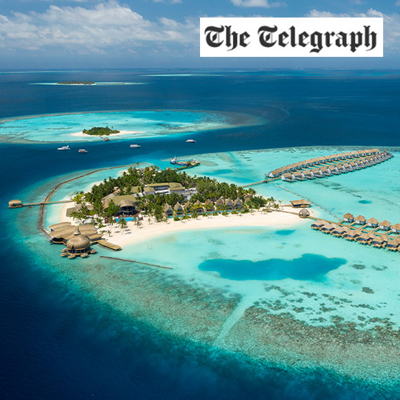 Maafushivaru, with its iridescent turquoise lagoon, feels like life viewed through a magical filter