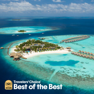 TOP 1% WORLDWIDE: OUTRIGGER Maldives Maafushivaru Resort Named Tripadvisor's Best of the Best