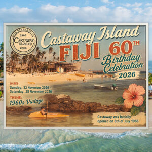 Castaway Island, Fiji Turns 60: Six Decades of Barefoot Luxury in the Heart of the Mamanucas